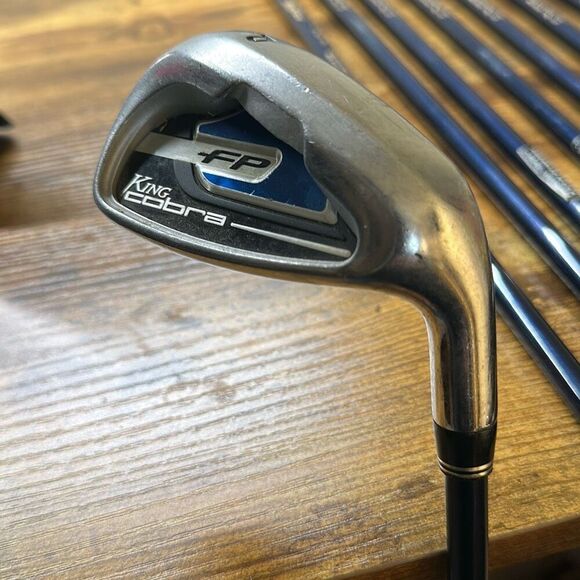 King Cobra Aldila Proto-HL 70 R Complete Iron Set 4 5 6 7 8 9 GW PW Mid Kick 70g - Picture 2 of 12